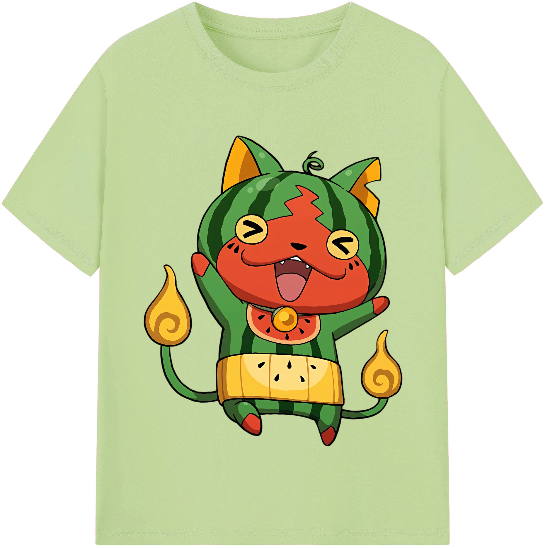 （画像用） 妖怪ウォッチ Yo-kai Watch 綿100％半袖Tシャツ（フロントプリント）